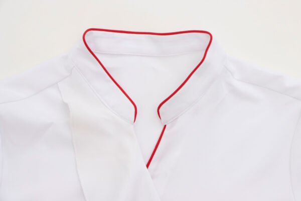 Blusa Blanca Cuello Pañuelo