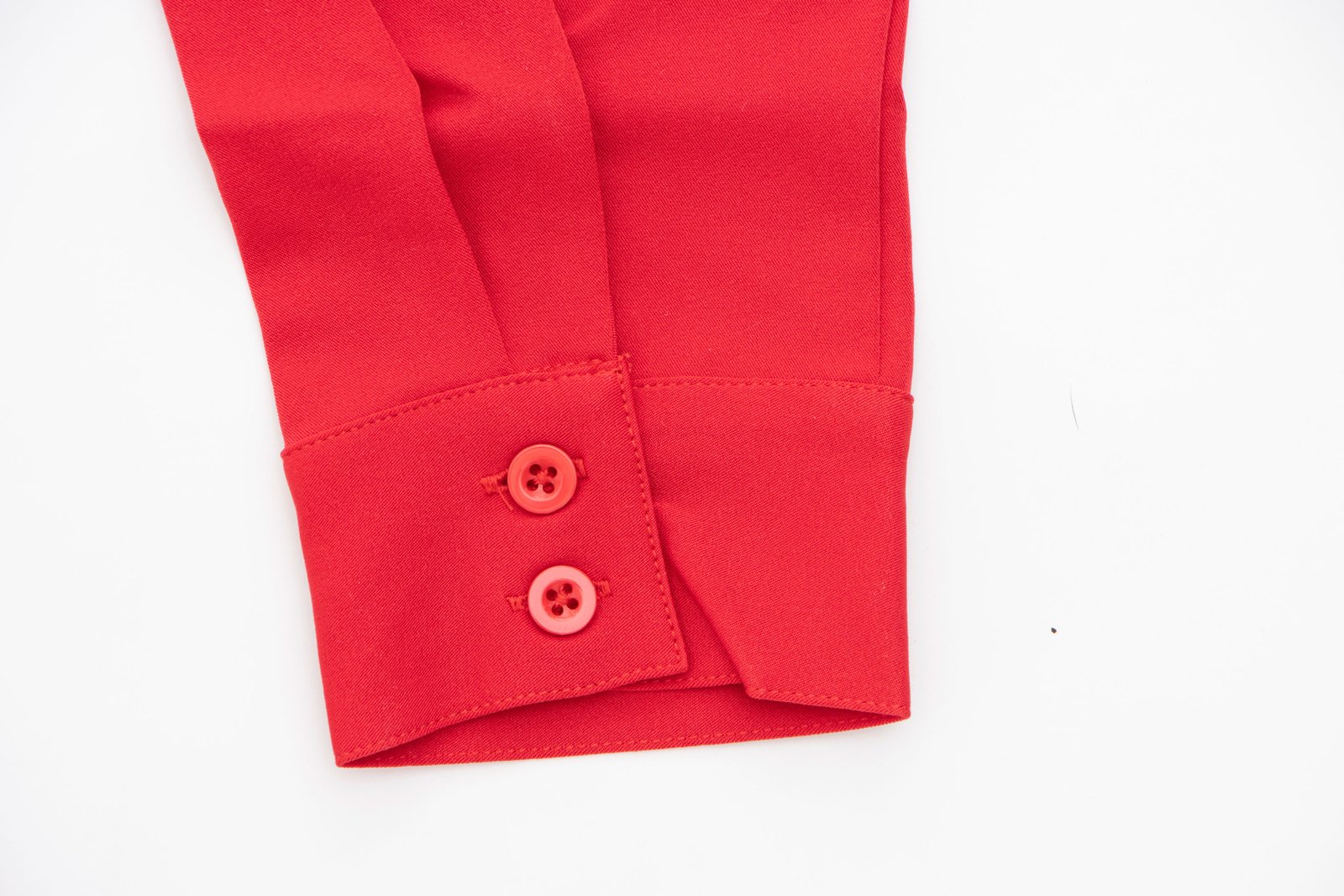 Blusa Roja Cuello en V