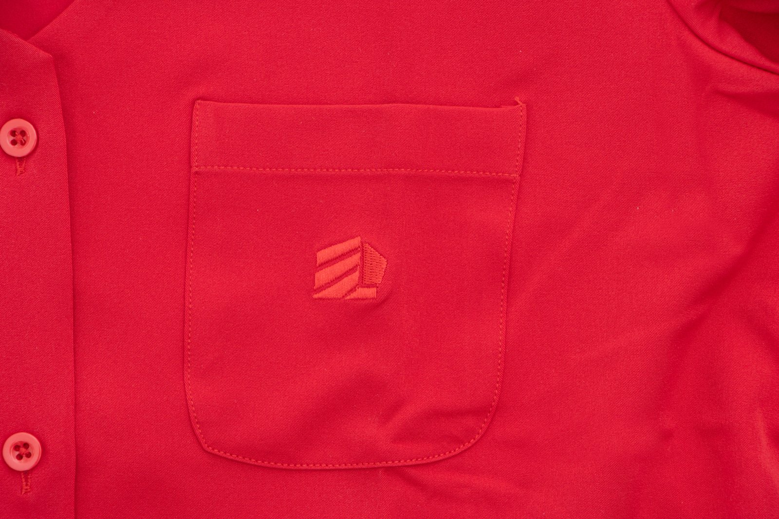 Blusa Roja Cuello en V