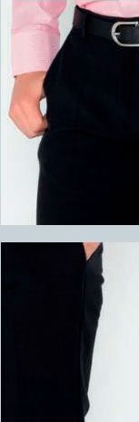 Pantalón negro tela